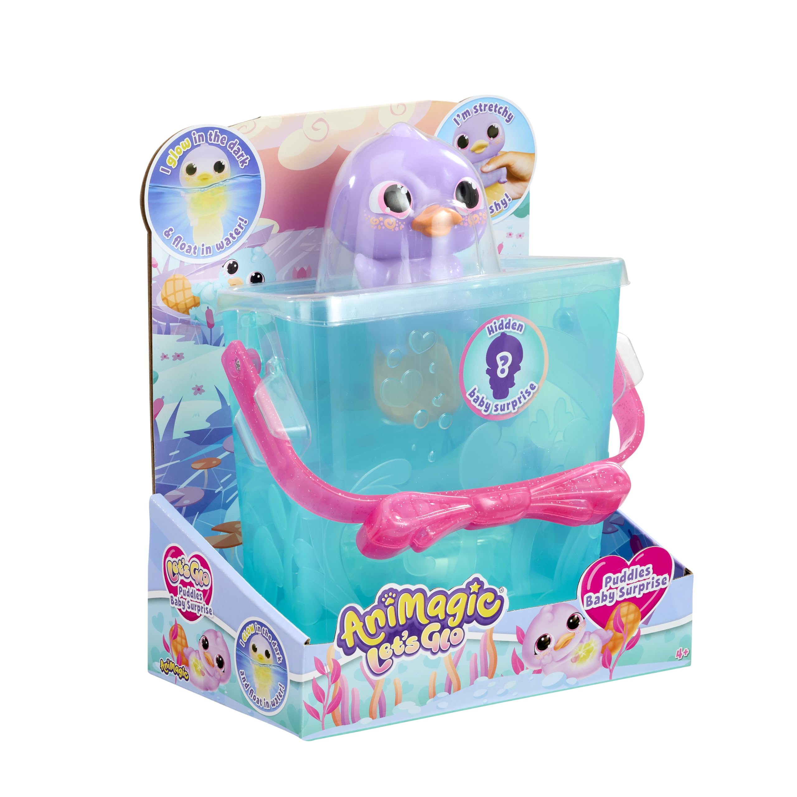 goliath-animagic-let-s-glo-puddles-baby-schnabeltier-badespielzeug image 3