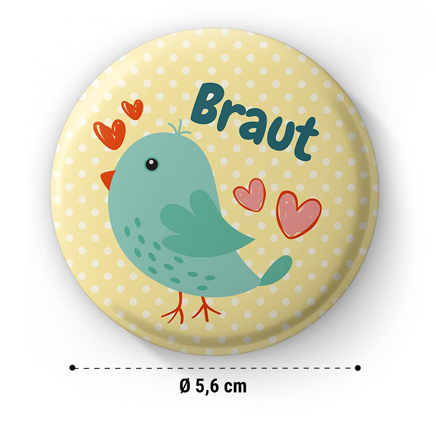 spielehelden-jga-frauen-vogelhochzeit-buttons-12er-set-56mm image 3