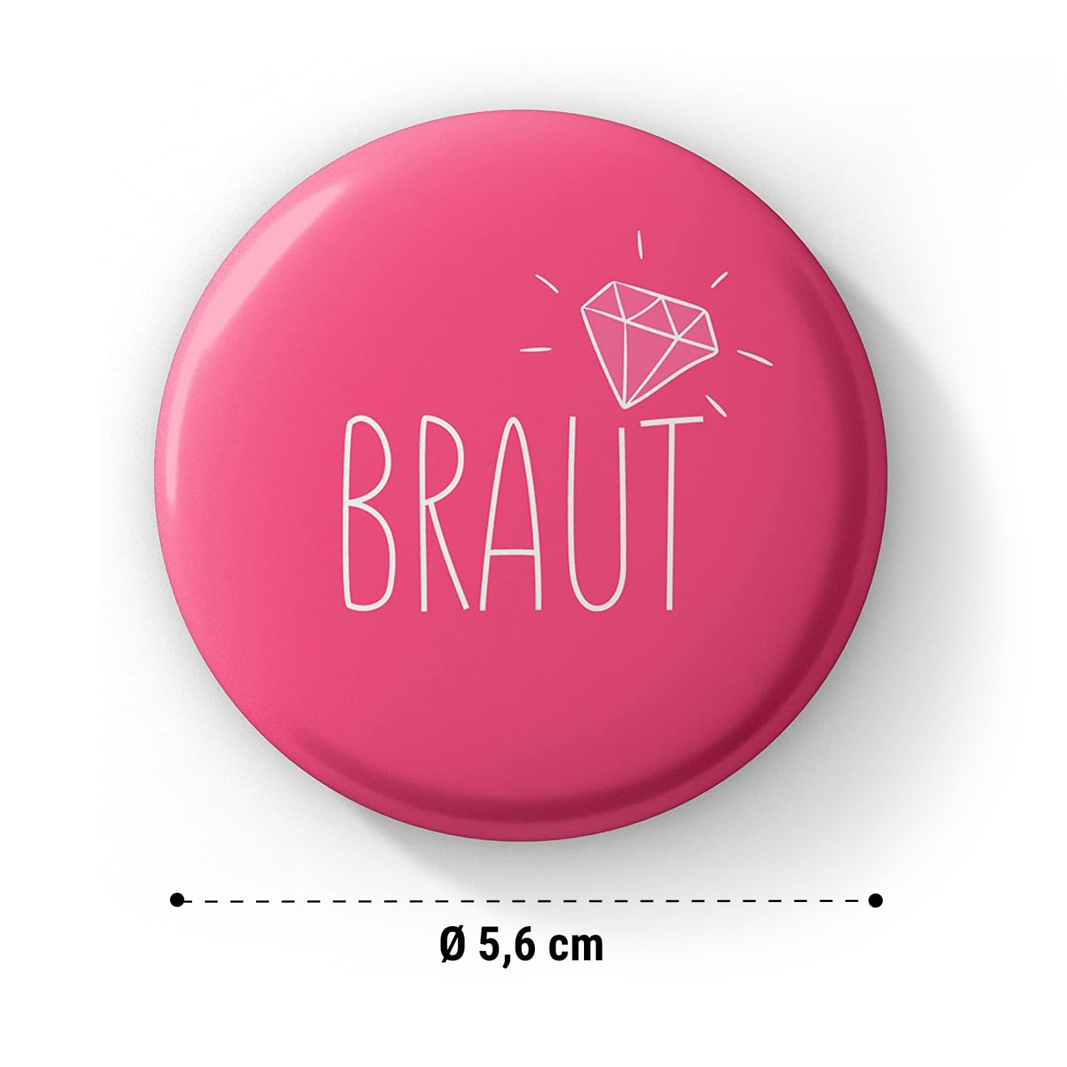 spielehelden-jga-frauen-team-braut-buttons-anstecker-pink-12er image 2