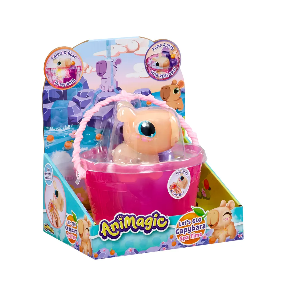 animagic-let-s-glo-capybara-spa-time-badespielzeug-leuchtend-ab-4 image 1