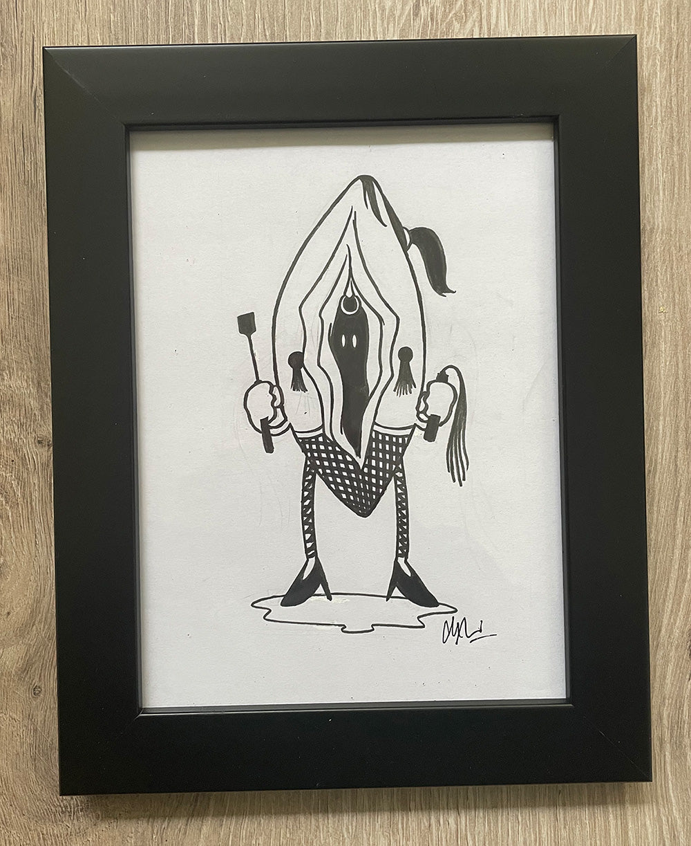heldbergs-love-hotel-manager-original-art-domina-a5 image 1