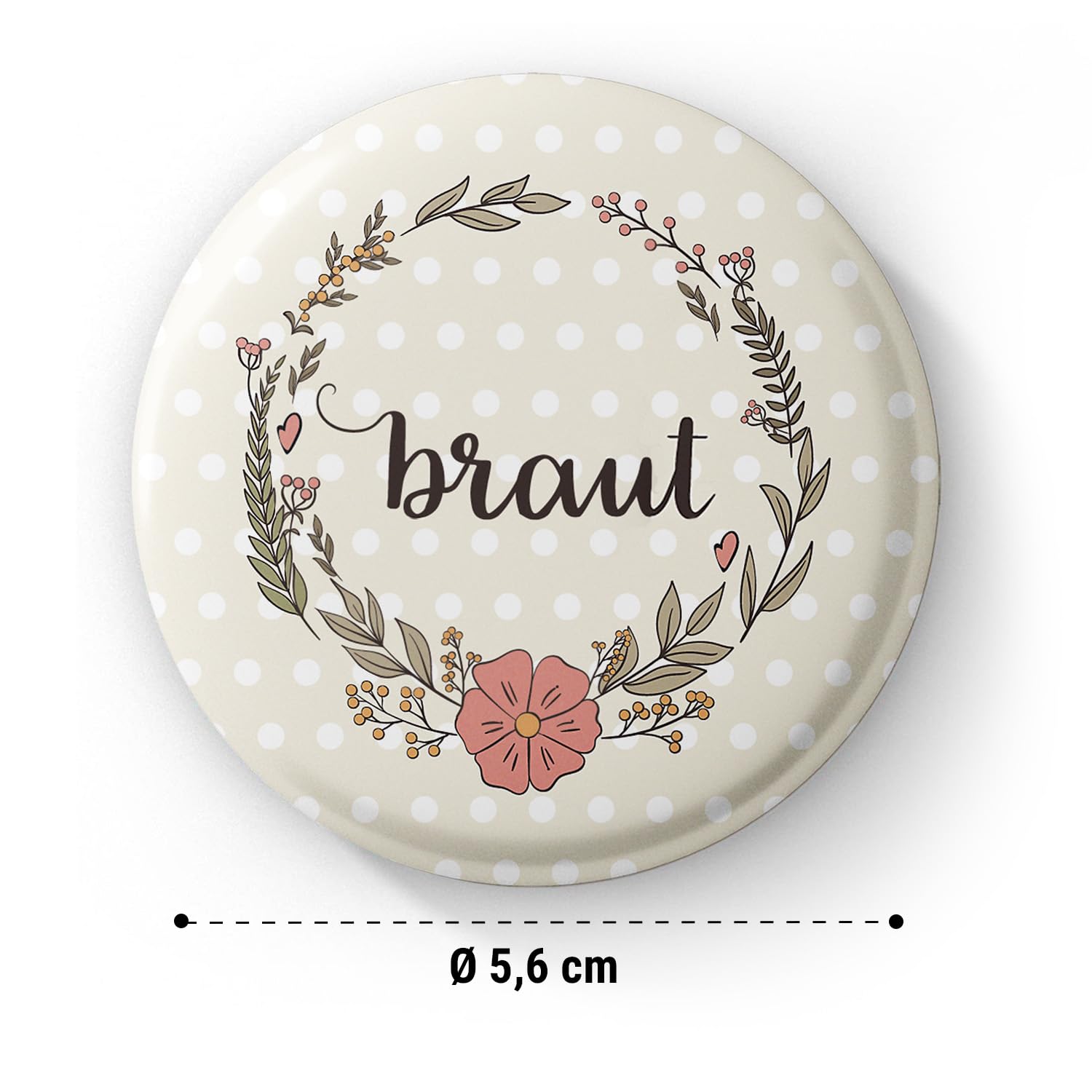 spielehelden-jga-frauen-buttons-vintage-12er-set-56mm-team image 2