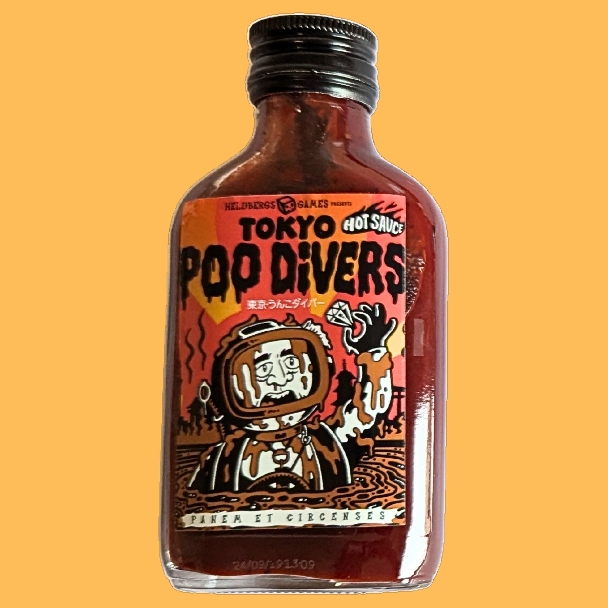heldbergs-tokyo-poo-divers-hot-sauce-carolina-reaper-vegan image 2