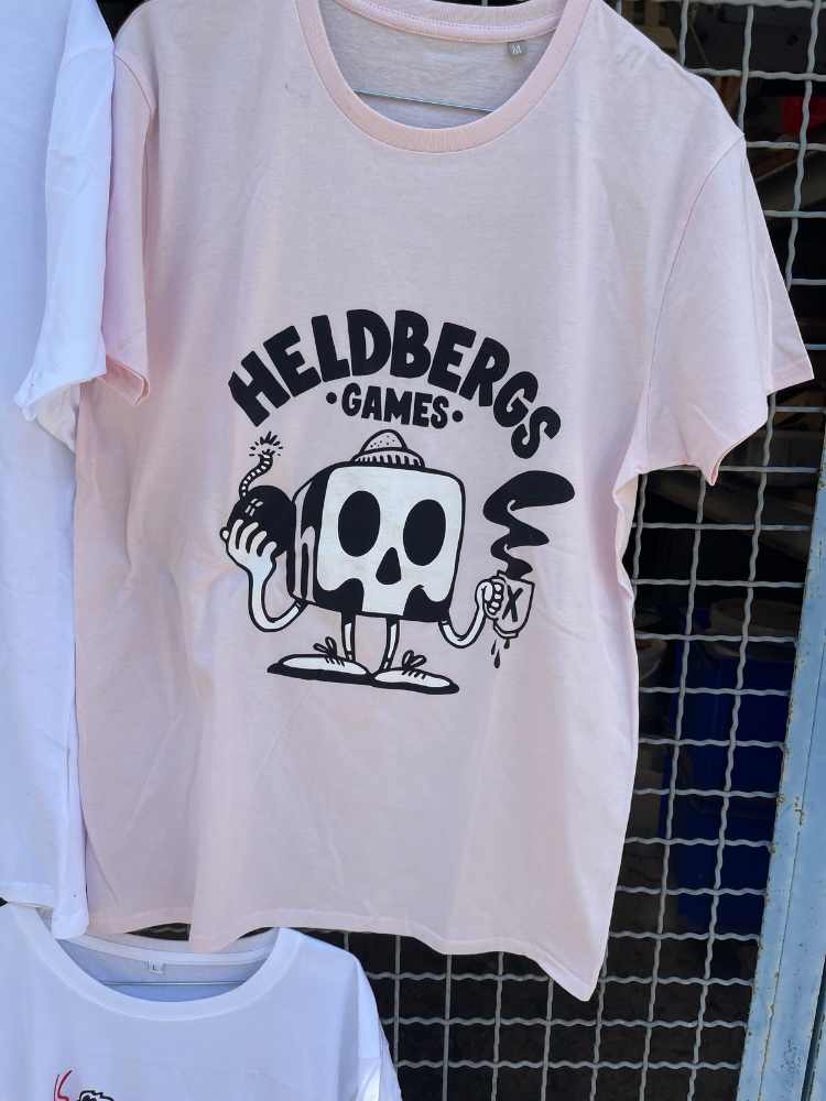 heldbergs-dice-bomb-crew-t-shirt-bio-baumwolle-aqua-m image 2