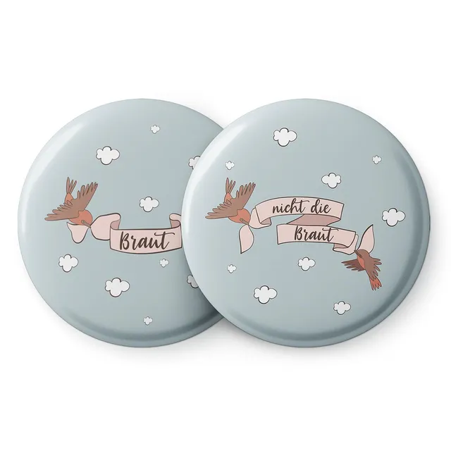 spielehelden-jga-frauen-vogelhochzeit-buttons-12er-set-56mm-2 image 1