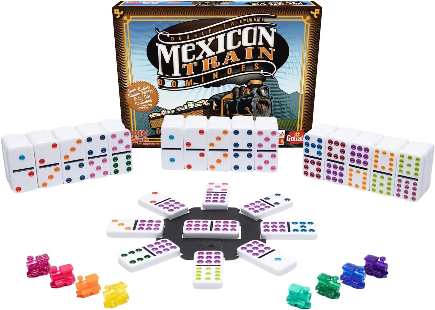 goliath-mexican-train-dominospiel-brettspiel-1-8-spieler-z-ge image 4
