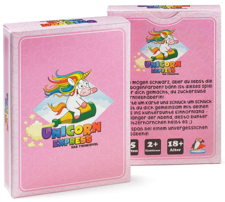 spielehelden-dorfkinder-unicorn-express-trinkspiel-55-karten-m-delsabend image 1