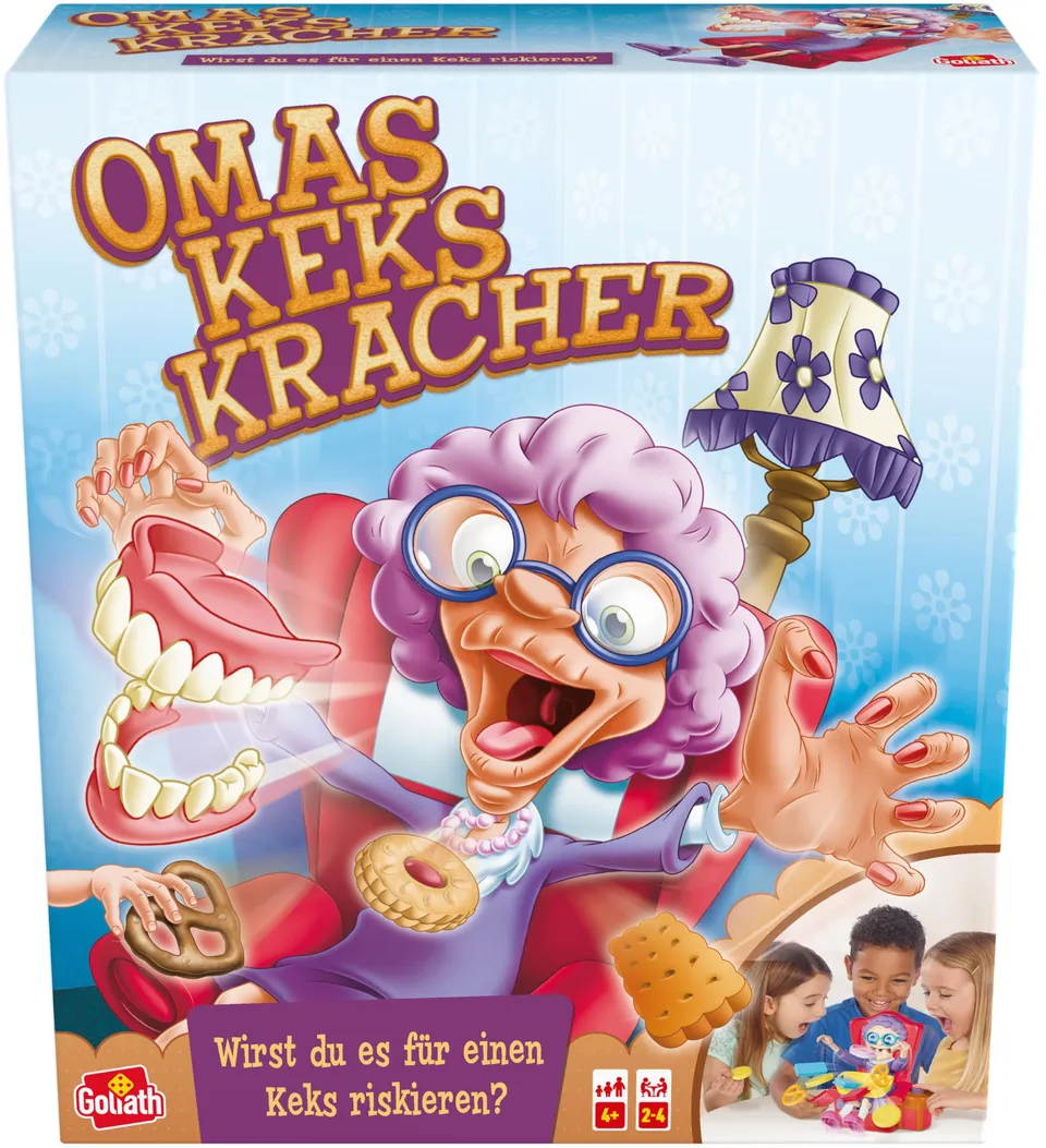 goliath-omas-keks-kracher-brettspiel-ab-4-jahren-2-4-spieler image 1