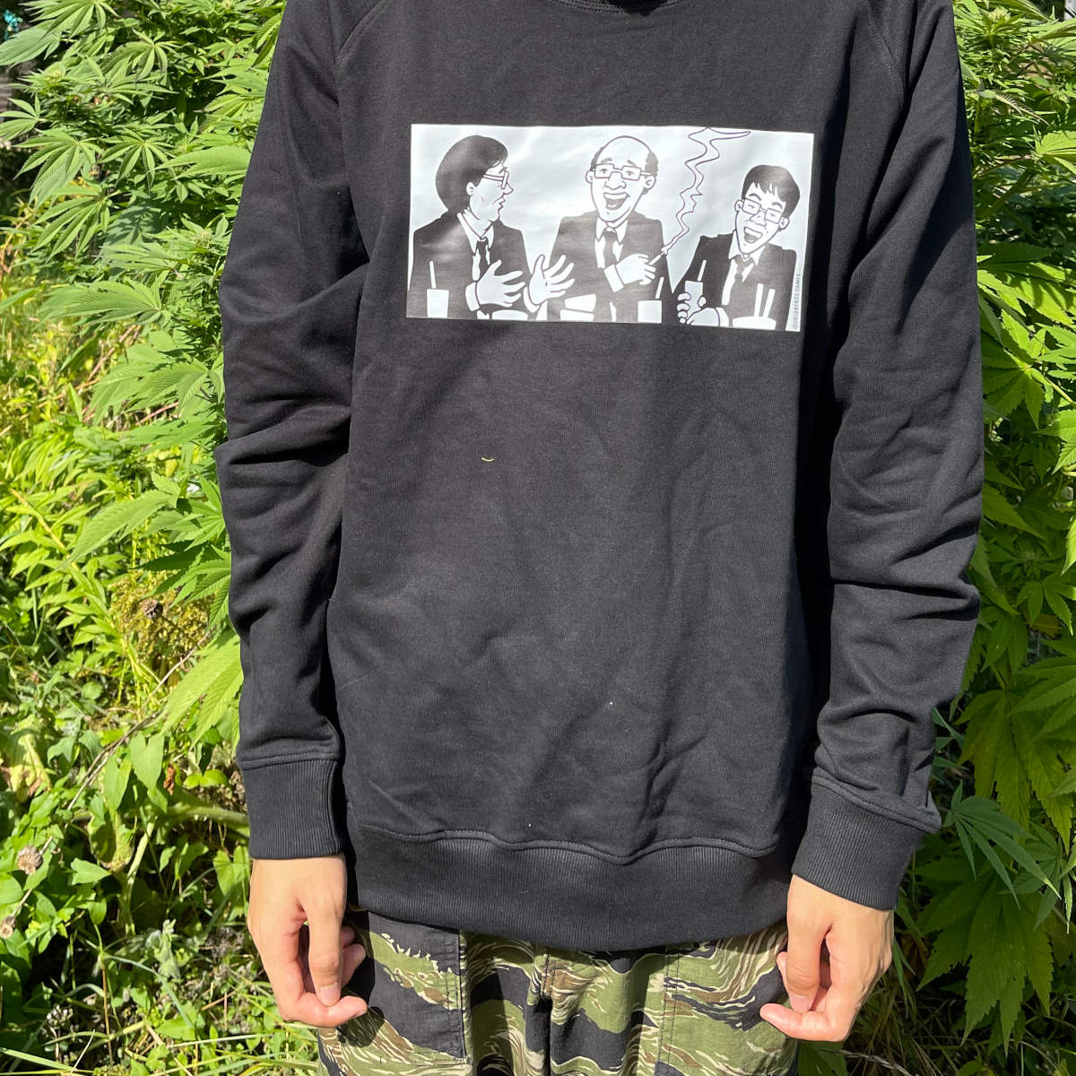 heldbergs-klamotten-salary-men-sweatshirt-schwarz-xl-bio-baumwolle image 2