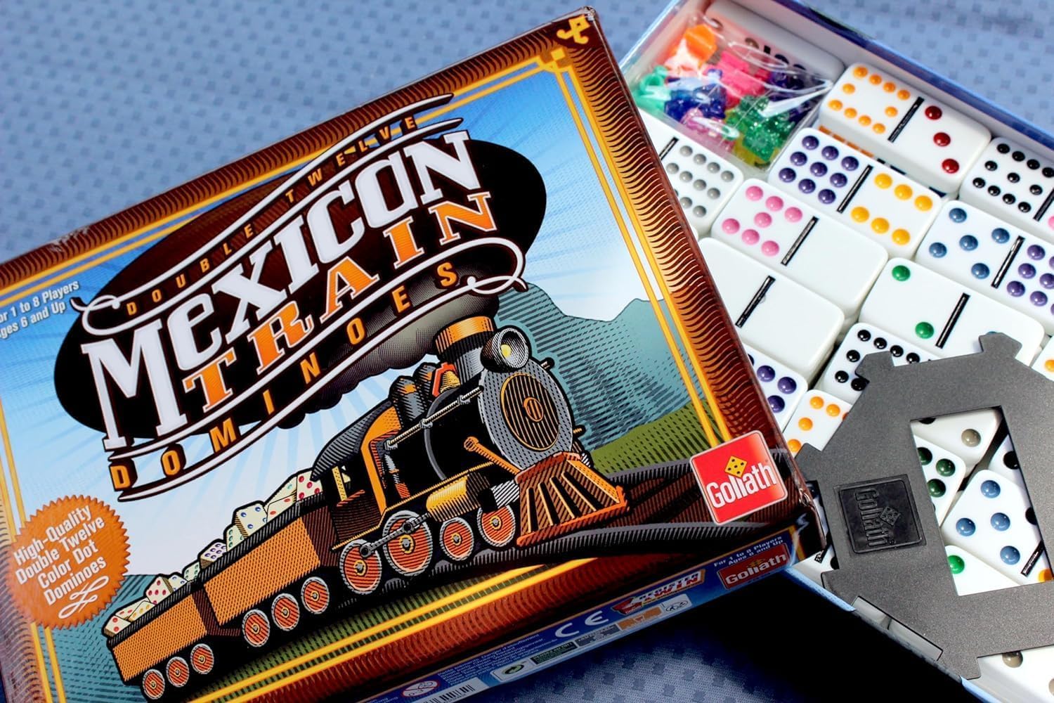 goliath-mexican-train-dominospiel-brettspiel-1-8-spieler-z-ge image 6