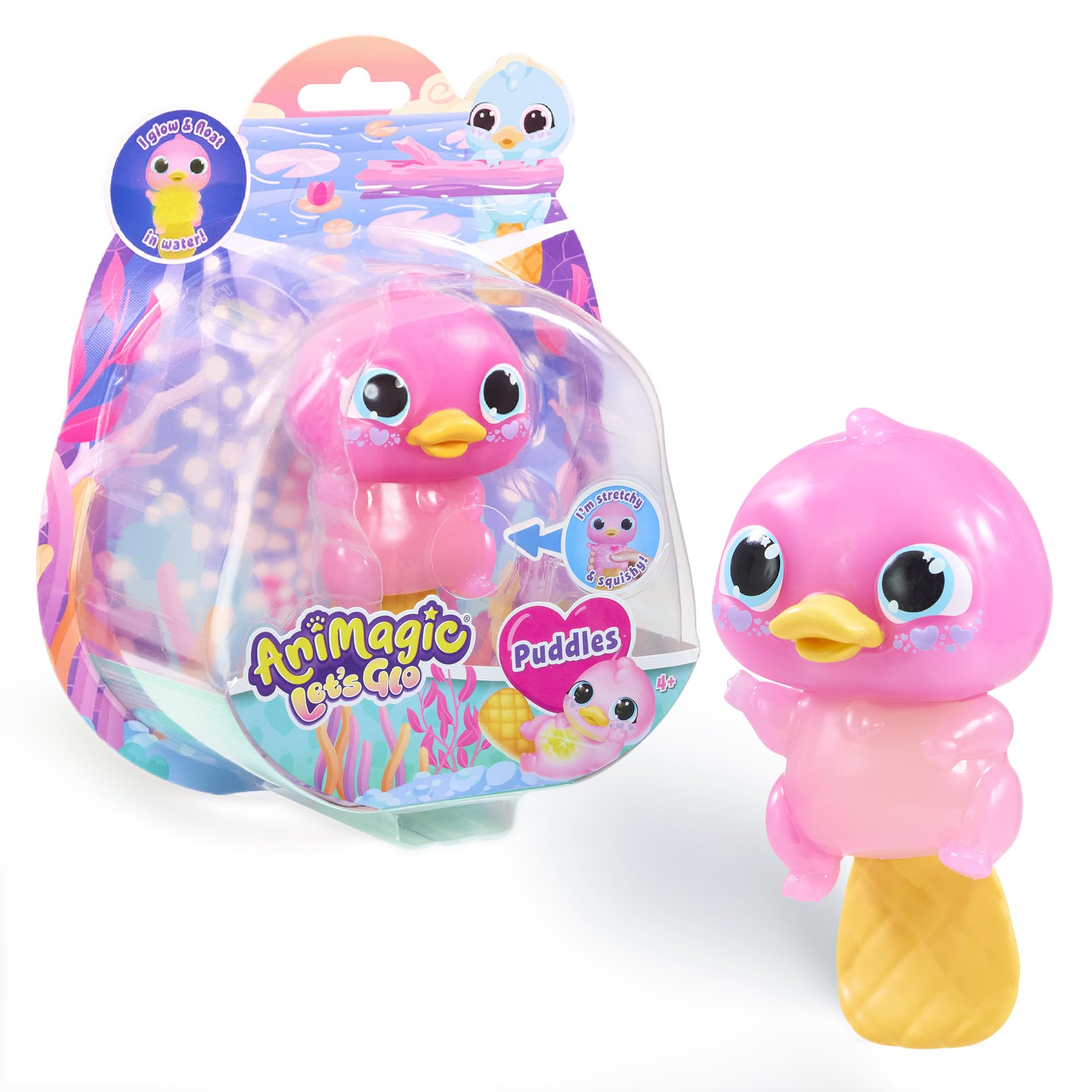 goliath-animagic-lets-glo-puddles-schnabeltier-rosa image 1