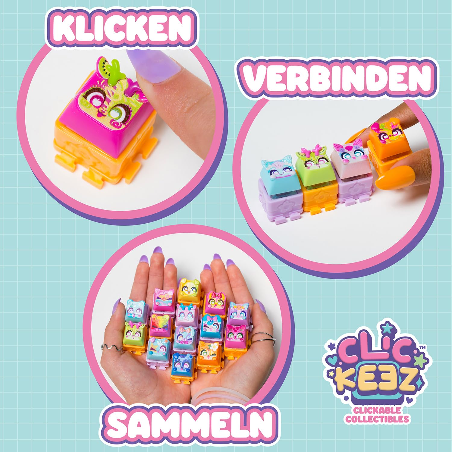 goliath-clickeez-5er-pack-serie-2-fidget-tasten-mit-anh-nger image 5