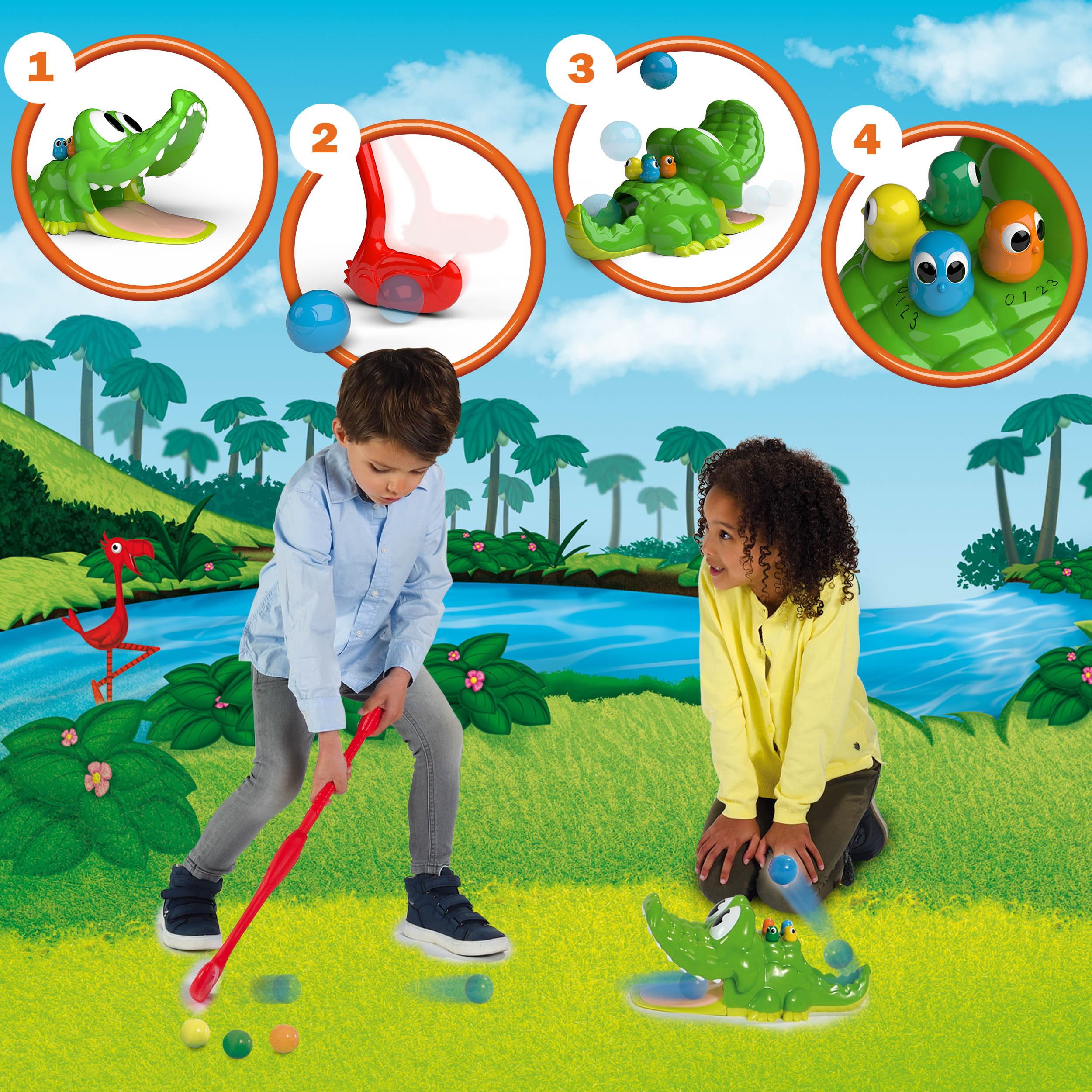 goliath-kroko-golf-kinderspiel-mini-golf-geschicklichkeitsspiel-ab-4-jahren image 3