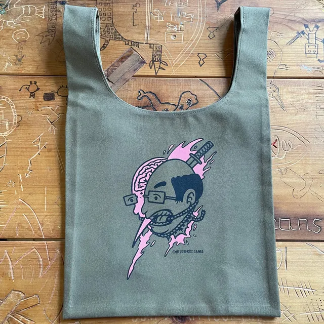 heldbergs-ossan-tote-bag-stoffbeutel-oliv-35x35-canvas image 1