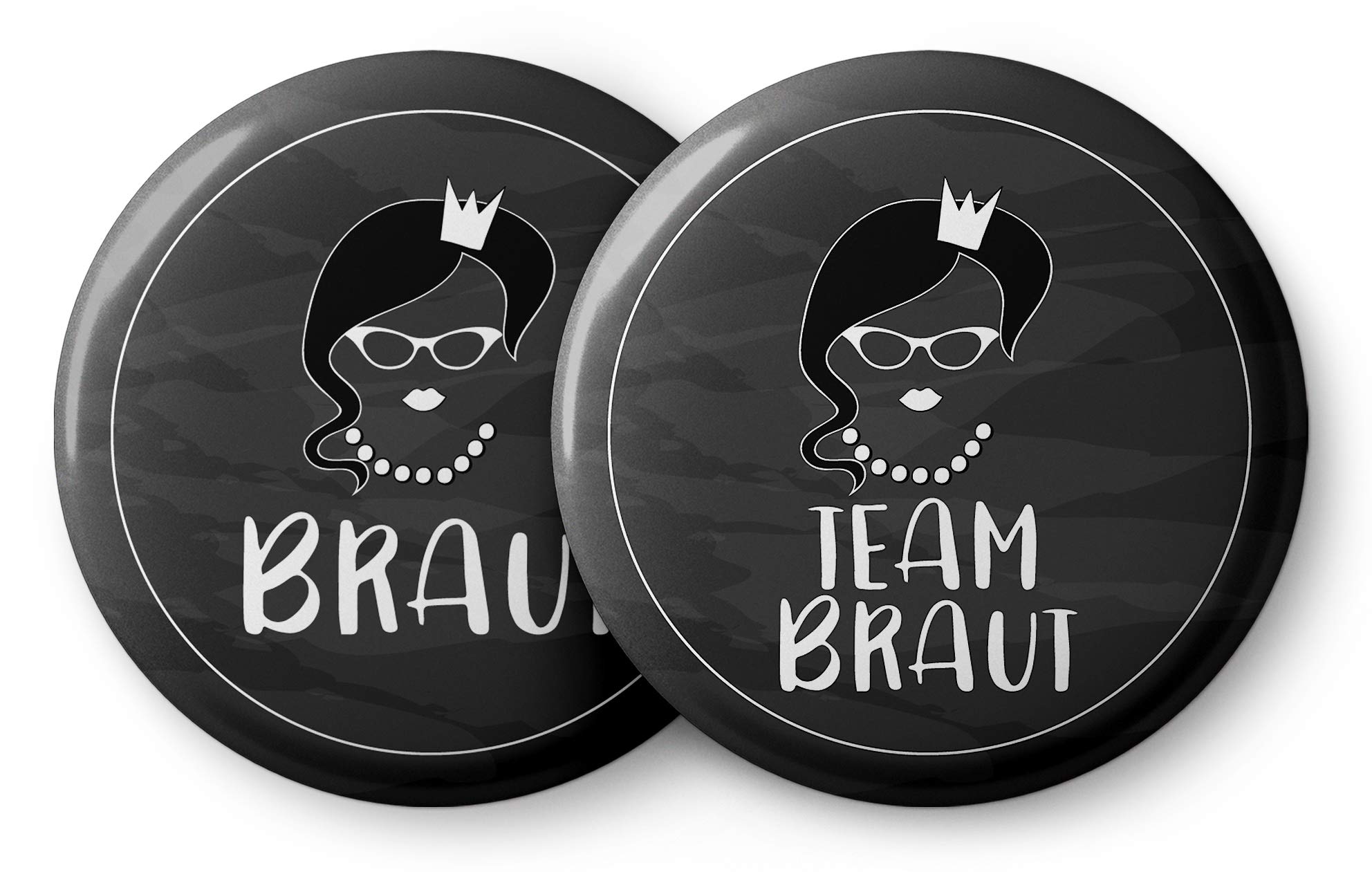 spielehelden-jga-frauen-team-braut-buttons-12er-set-56mm image 1