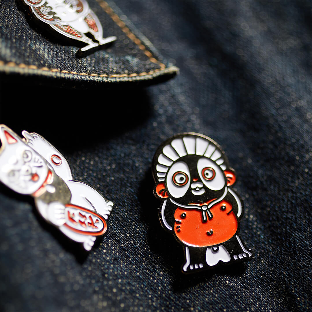 heldbergs-tokyo-pins-emaille-pin-tanuki-sammel-anstecker image 4