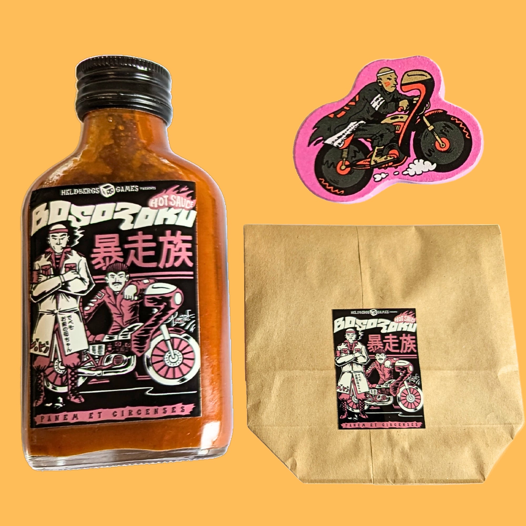 heldbergs-bosozoku-hot-sauce-chilisauce-mittelscharf-vegan image 1