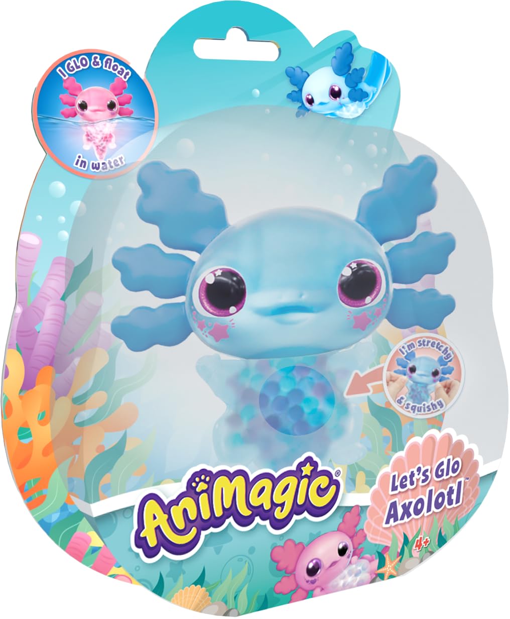 goliath-animagic-let-s-glo-axolotl-spielzeug-blau-leuchtend-wasser image 6