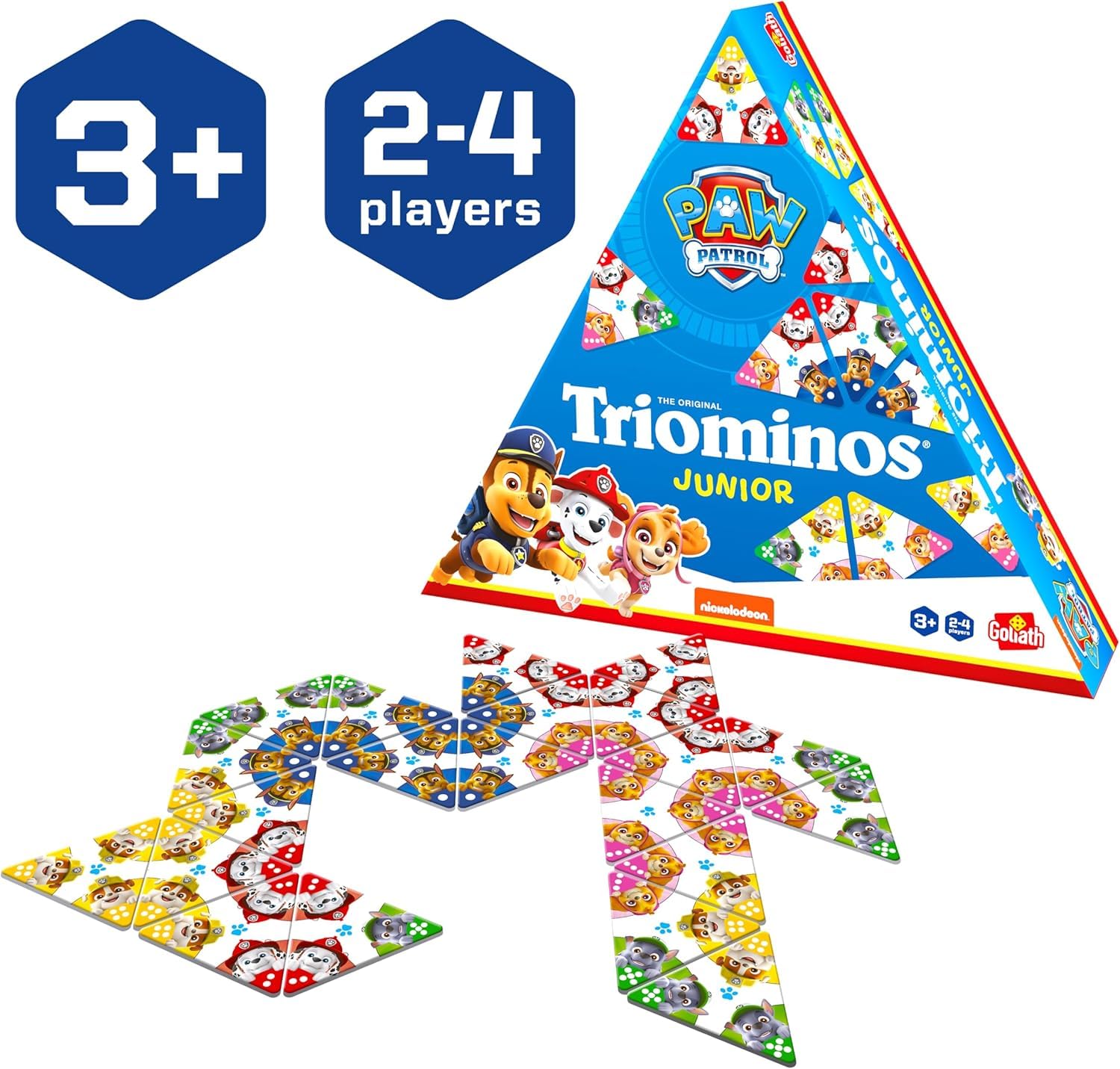 goliath-triominos-junior-paw-patrol-legespiel-2-4-personen-ab-3 image 2