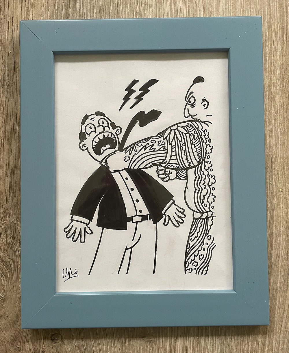 heldbergs-love-hotel-manager-original-art-stress-din-a5 image 1