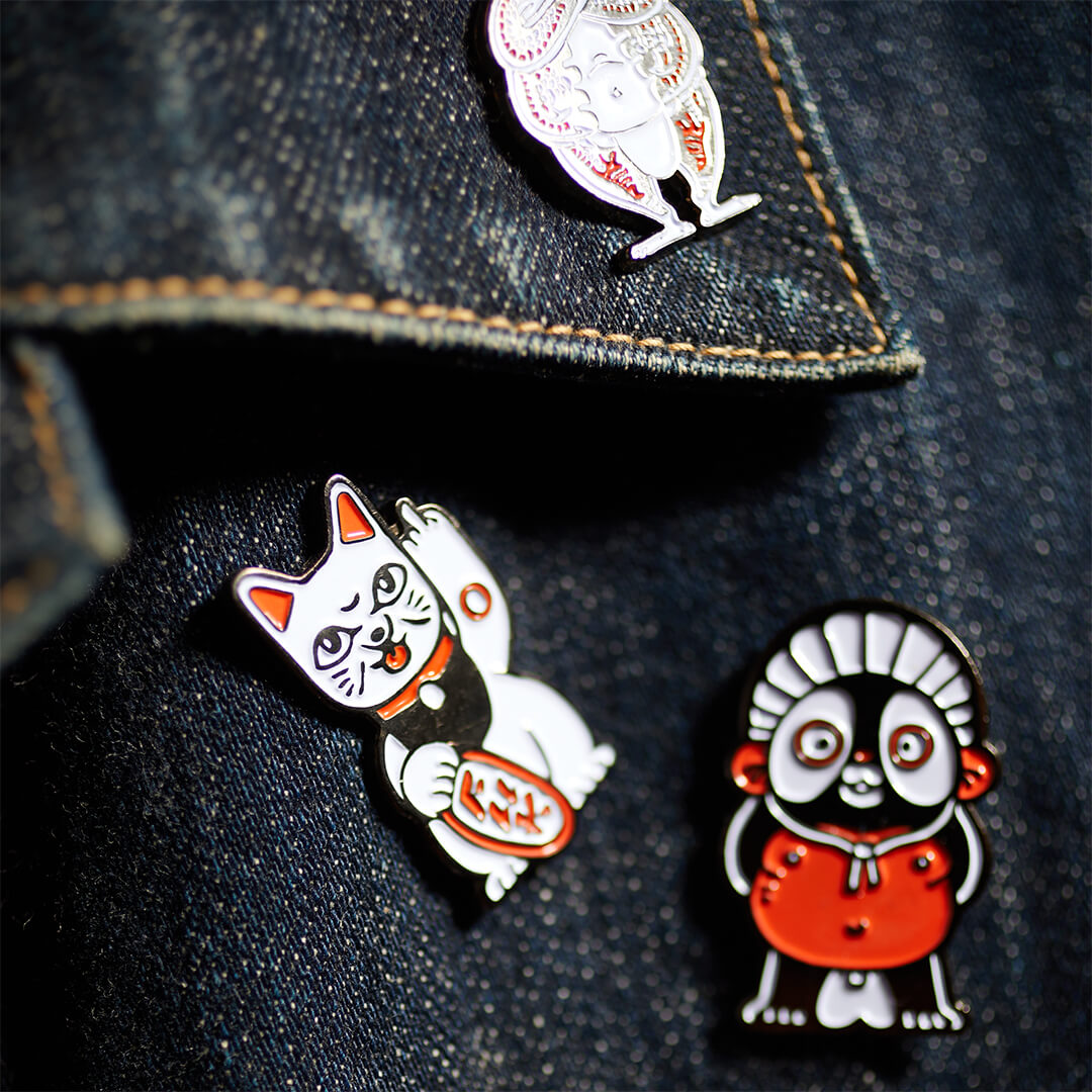 heldbergs-tokyo-pins-emaille-pin-tanuki-sammel-anstecker image 3
