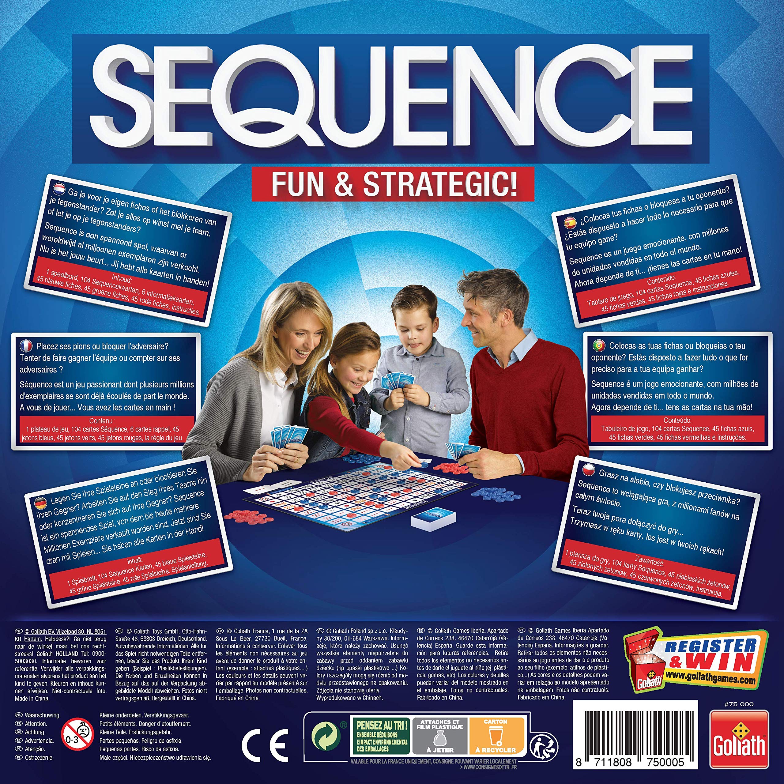goliath-sequence-tour-edition-brettspiel-metalldose-kartenspiel-2-4-spieler image 2