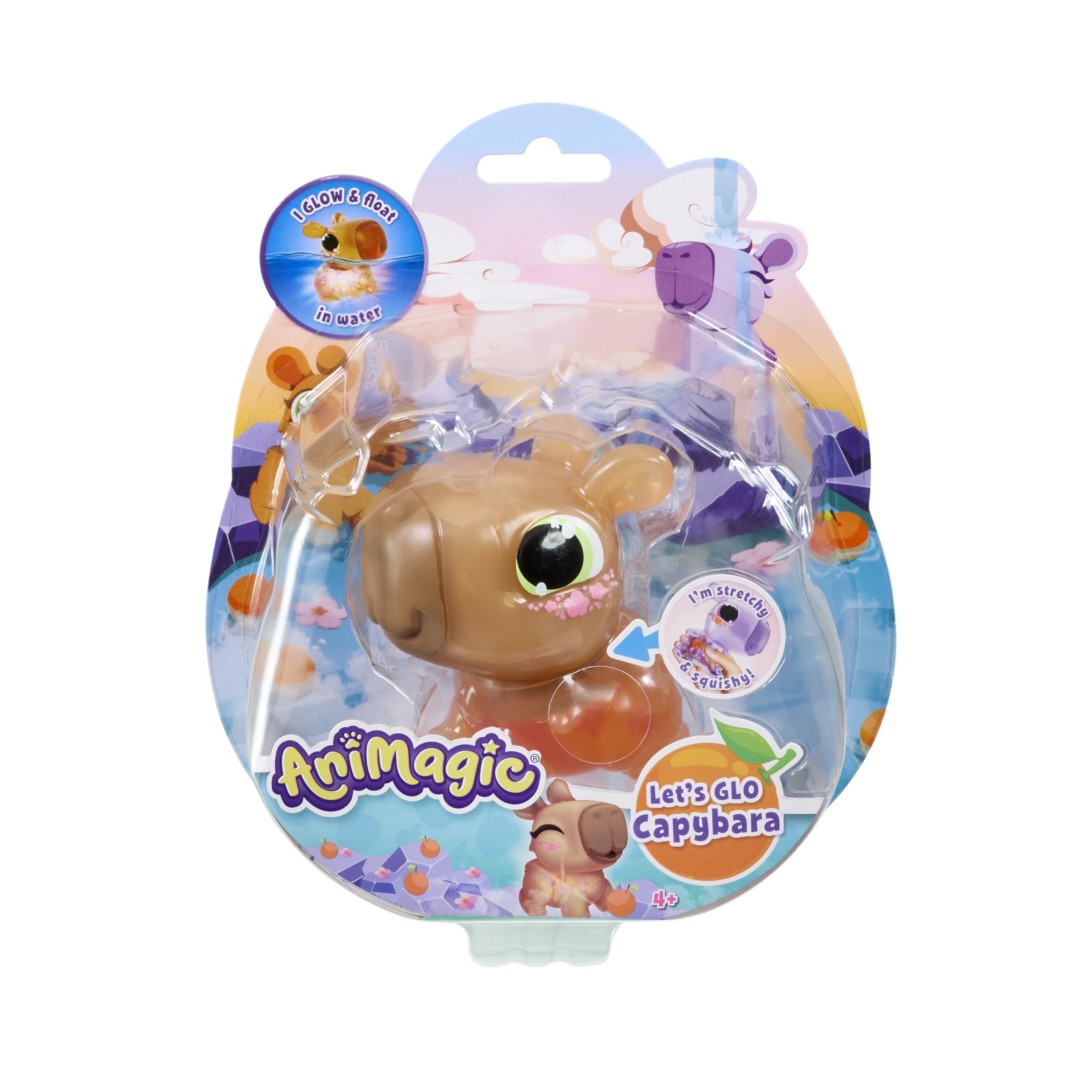 goliath-animagic-lets-glo-capybara-pl-sch-braun-leuchtend image 1