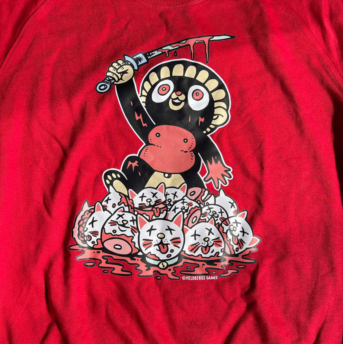 heldbergs-killer-tanuki-sweatshirt-schwarz-xl-bio-baumwolle image 5