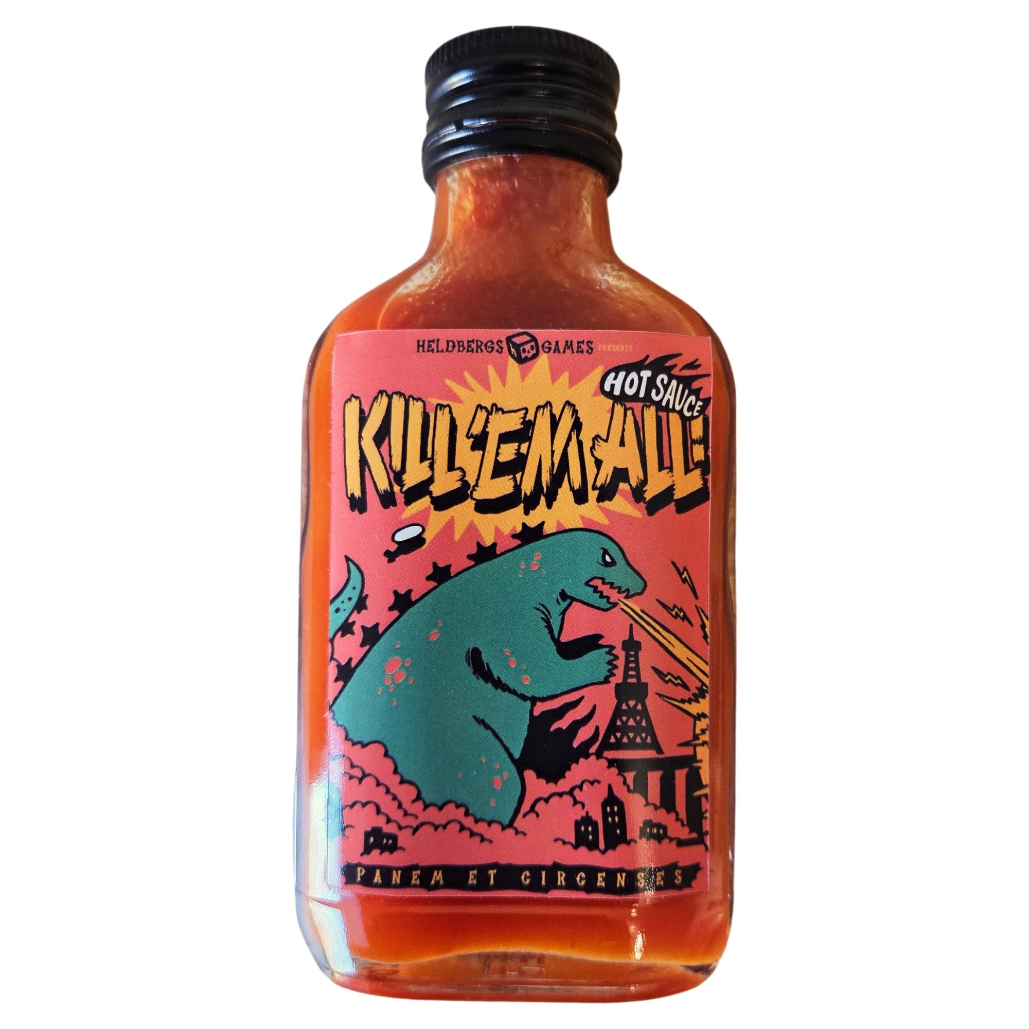 heldbergs-hot-sauces-kill-em-all-hot-sauce-100-ml-mango-kaiju image 5