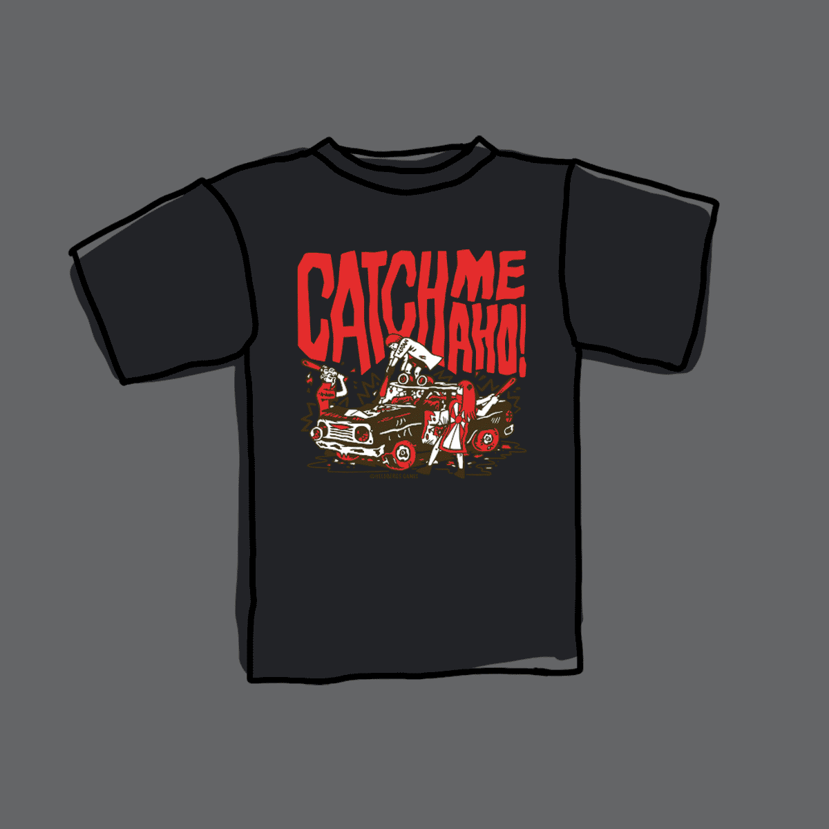 heldbergs-klamotten-catch-me-aho-t-shirt-bio-schwarz-l image 4