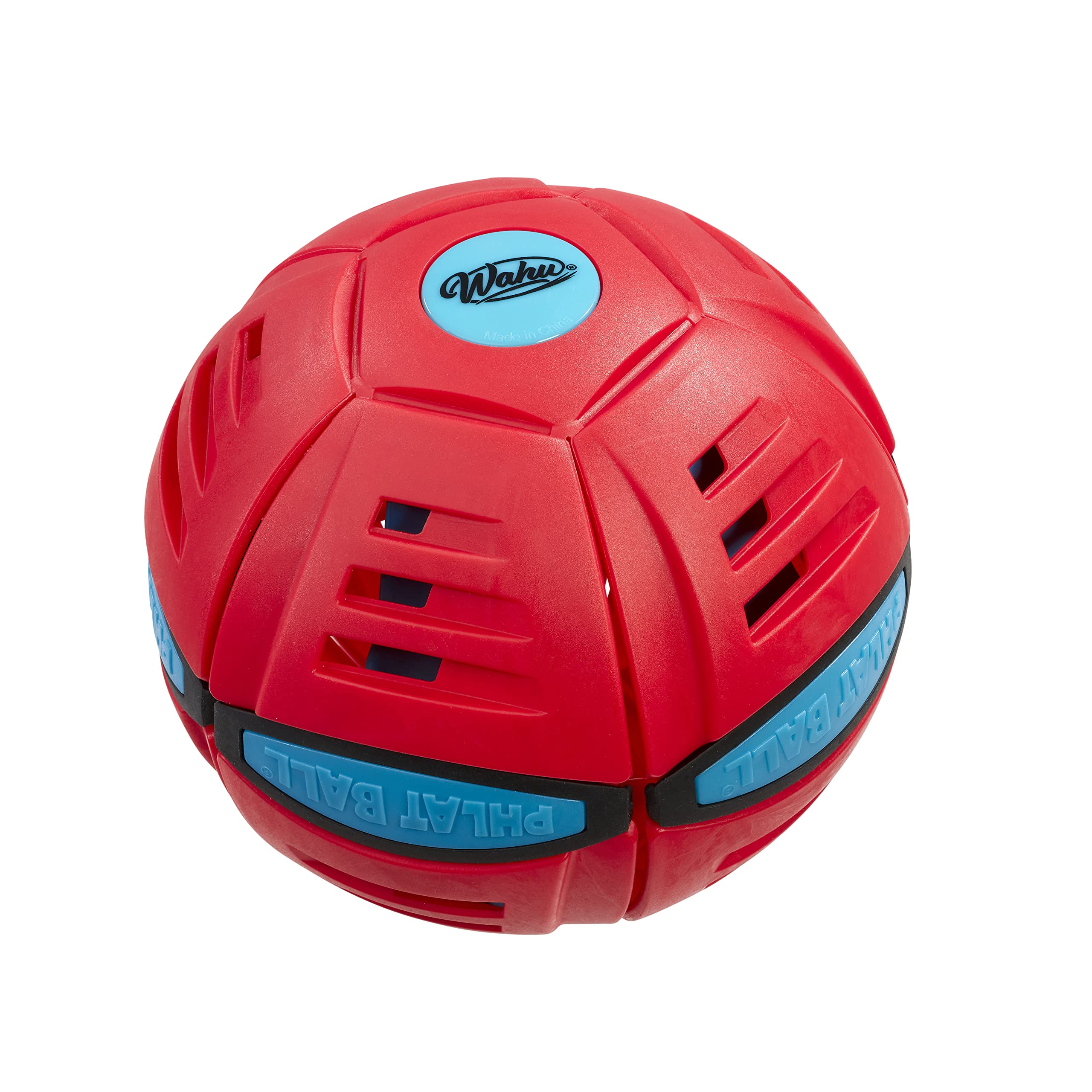 wahu-phlat-ball-classic-frisbee-ball-rot-ab-5-jahren image 2