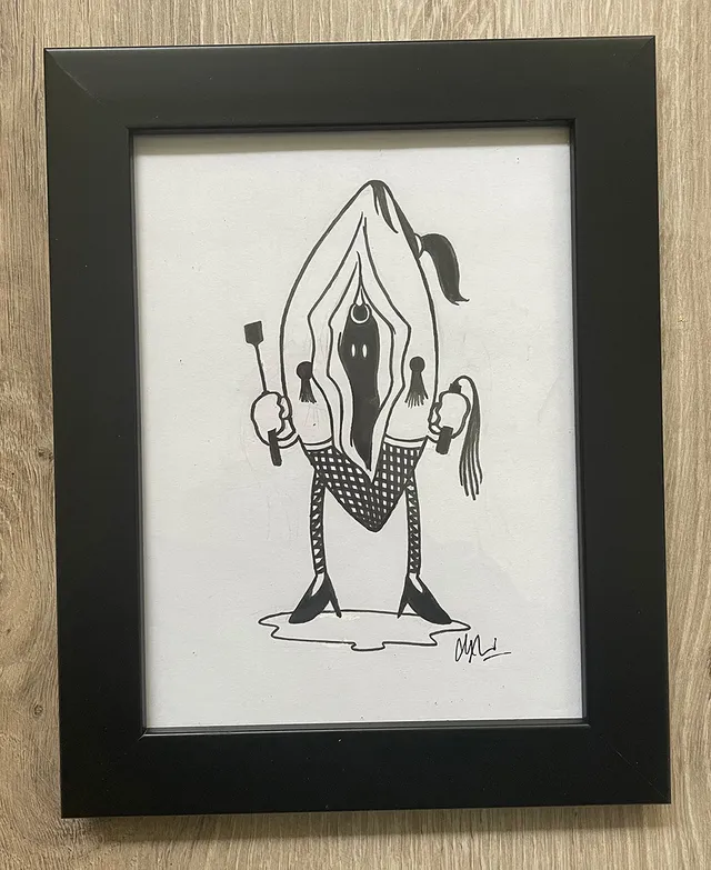 heldbergs-love-hotel-manager-original-art-domina-a5 image 1