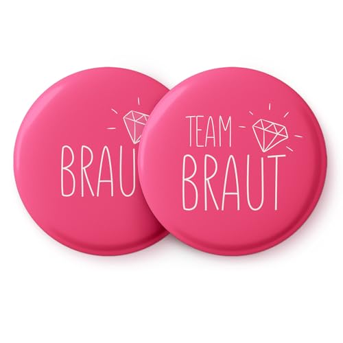 spielehelden-jga-frauen-team-braut-buttons-anstecker-pink-12er image 3
