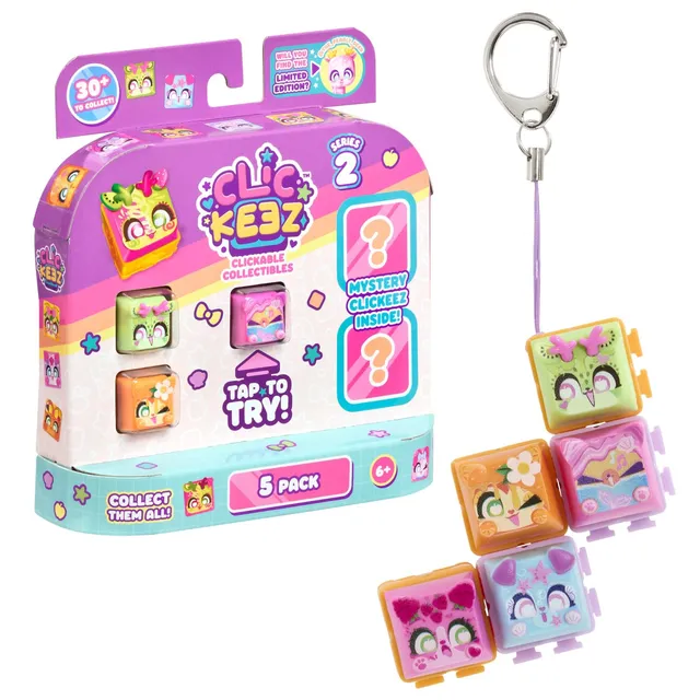 goliath-clickeez-5er-pack-serie-2-fidget-tasten-mit-anh-nger image 1