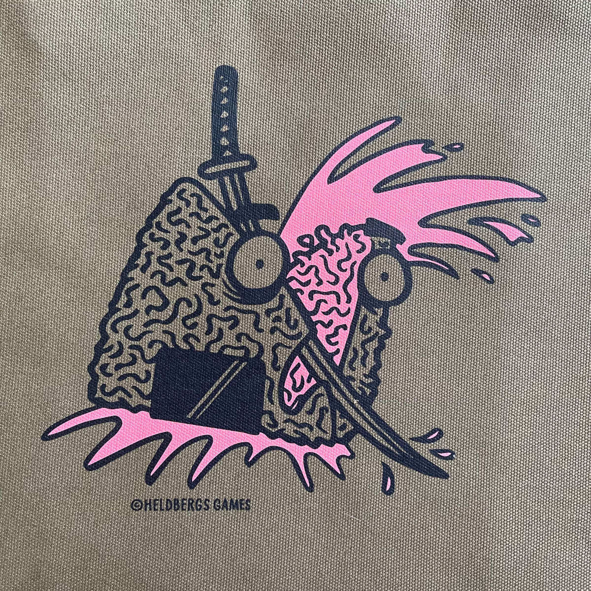 heldbergs-namaonigiri-tote-bag-oliv-35x35-canvas image 4