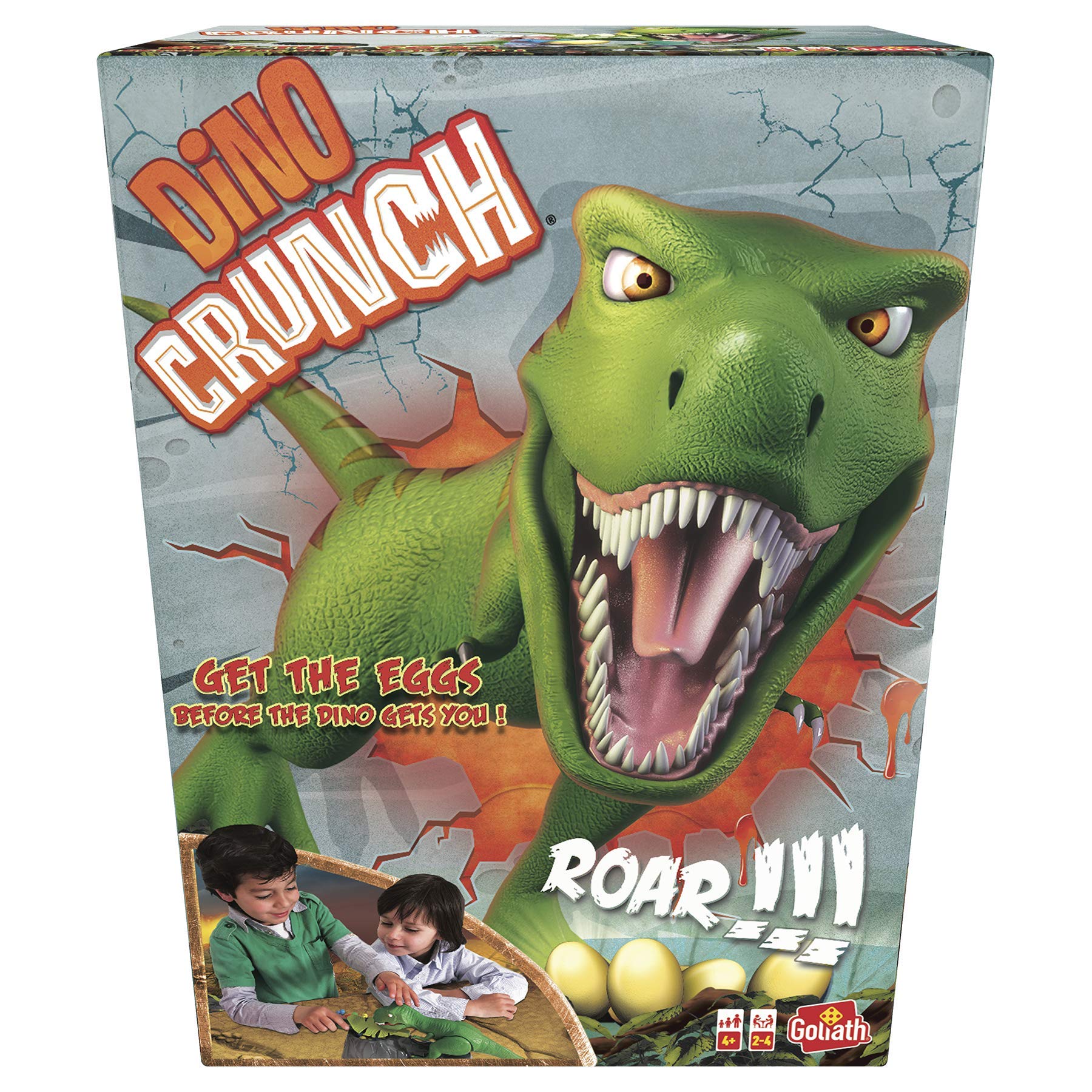 goliath-dino-crunch-reaktionsspiel-brettspiel-ab-4-jahren-2-4-spieler image 1