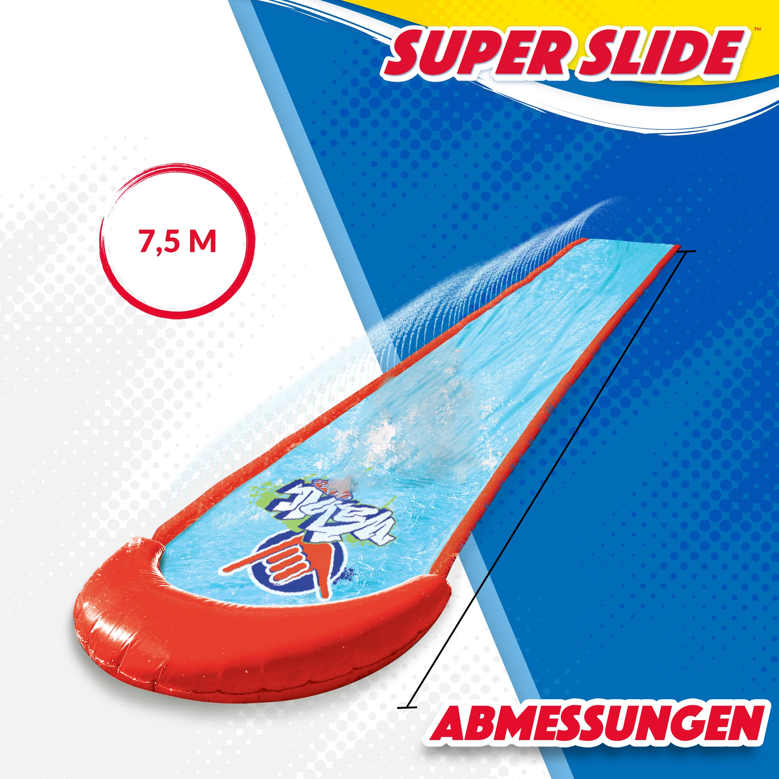 wahu-super-slide-wasserrutsche-7-5-m-sprinkler-ab-5-jahren image 6