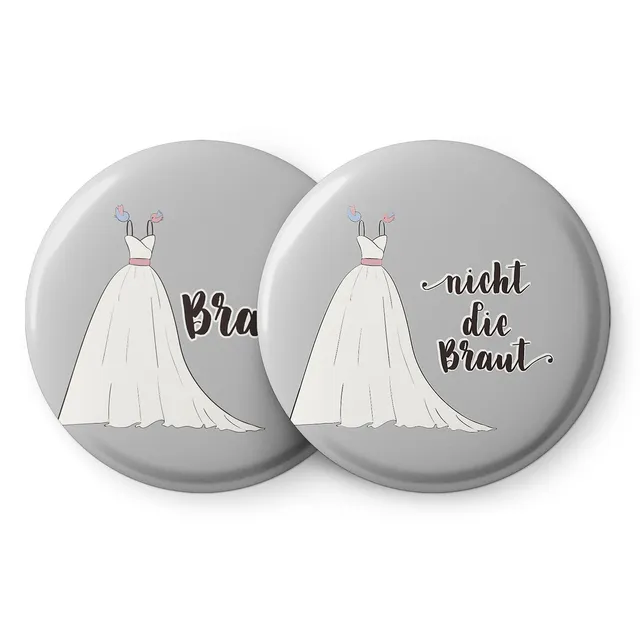 spielehelden-jga-frauen-buttons-12er-set-braut-56mm image 1