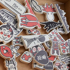 heldbergs-spiele-little-tokyo-stapelspiel-holzfiguren-geschicklichkeit image 6
