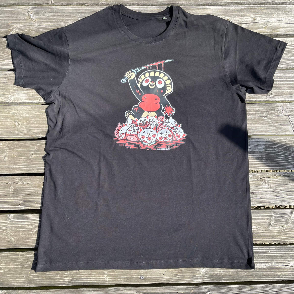 heldbergs-klamotten-killer-tanuki-t-shirt-bio-baumwolle image 1