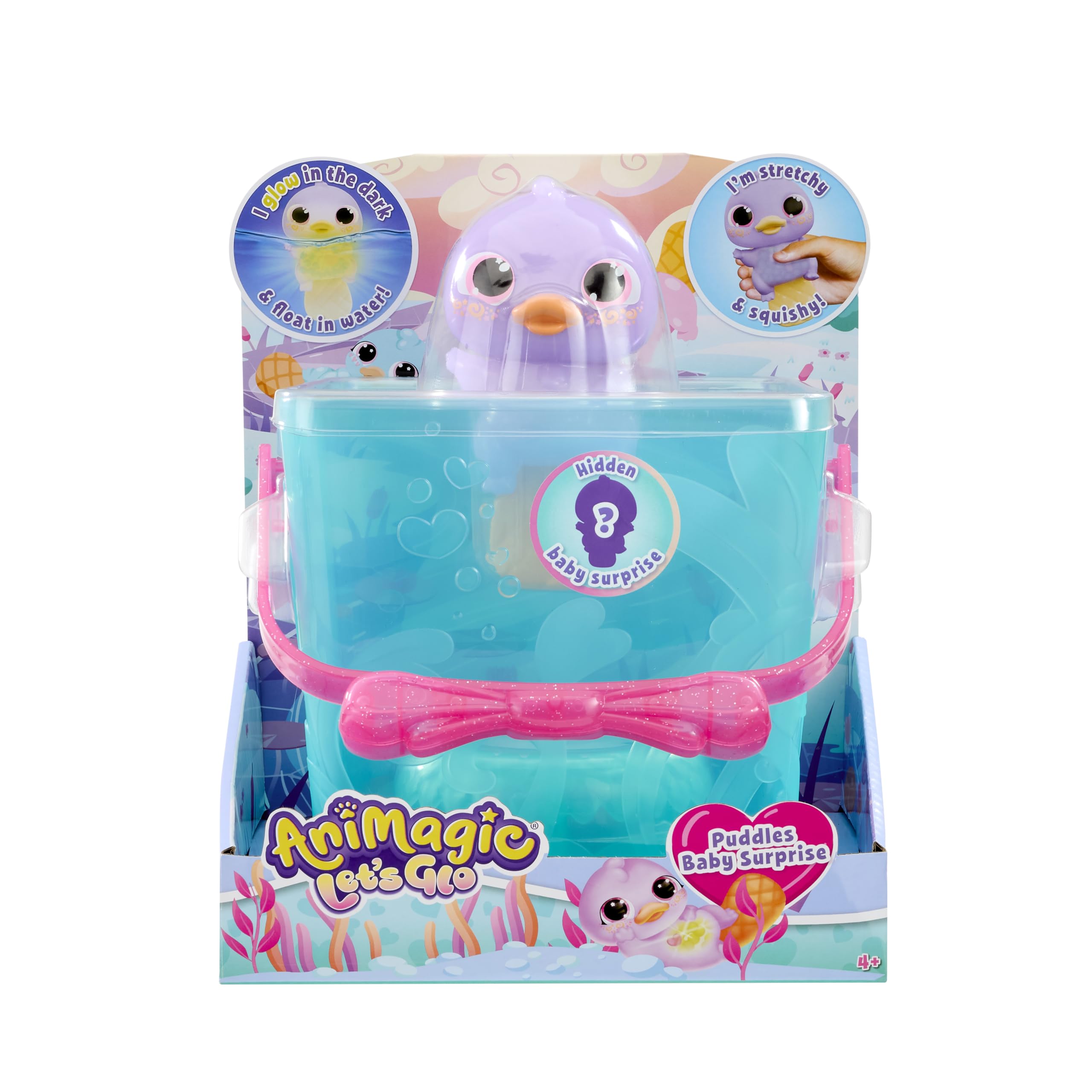 goliath-animagic-let-s-glo-puddles-baby-schnabeltier-badespielzeug image 1
