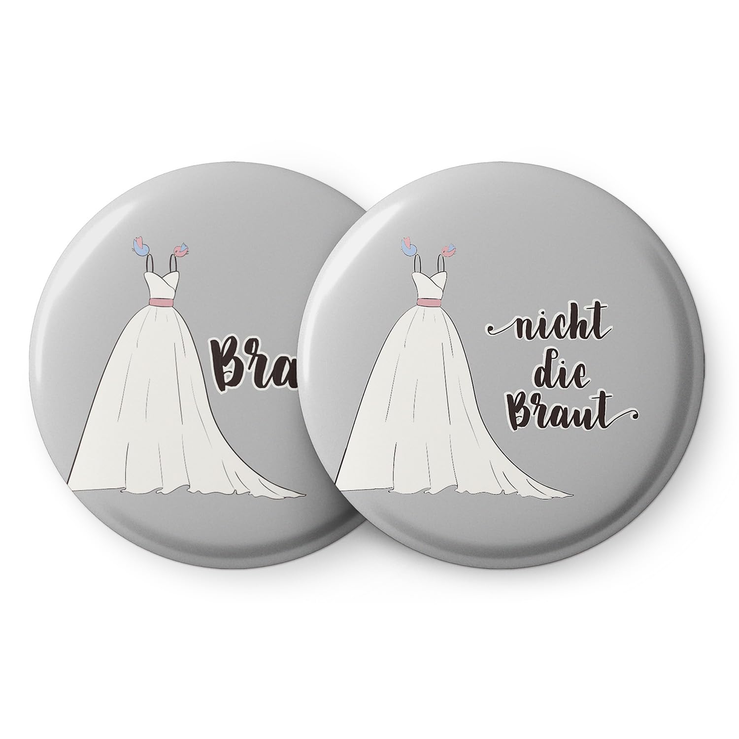 spielehelden-jga-frauen-buttons-12er-set-braut-56mm image 1
