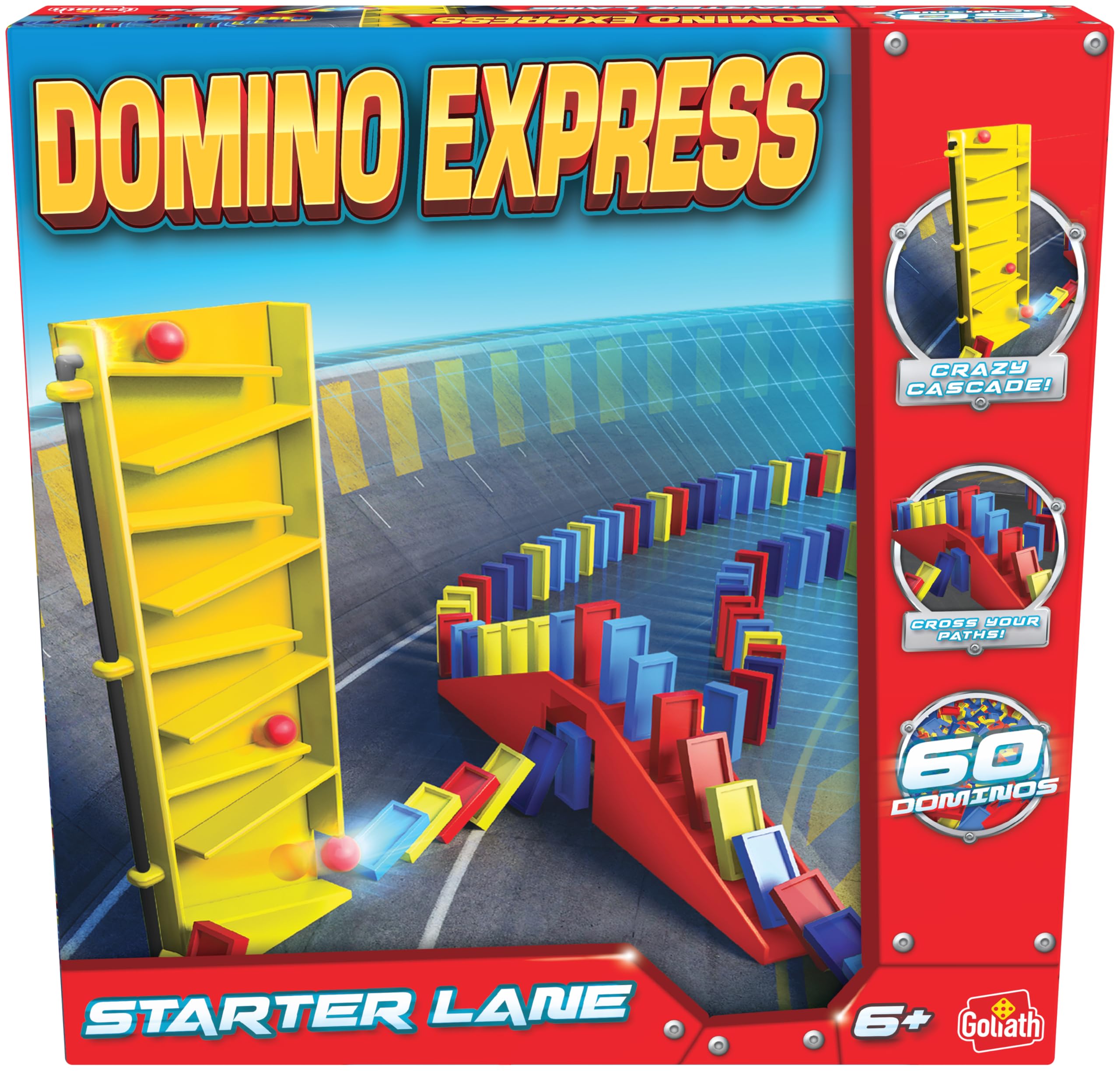 goliath-domino-express-crazy-race-dominospiel-150-teile-autos image 7