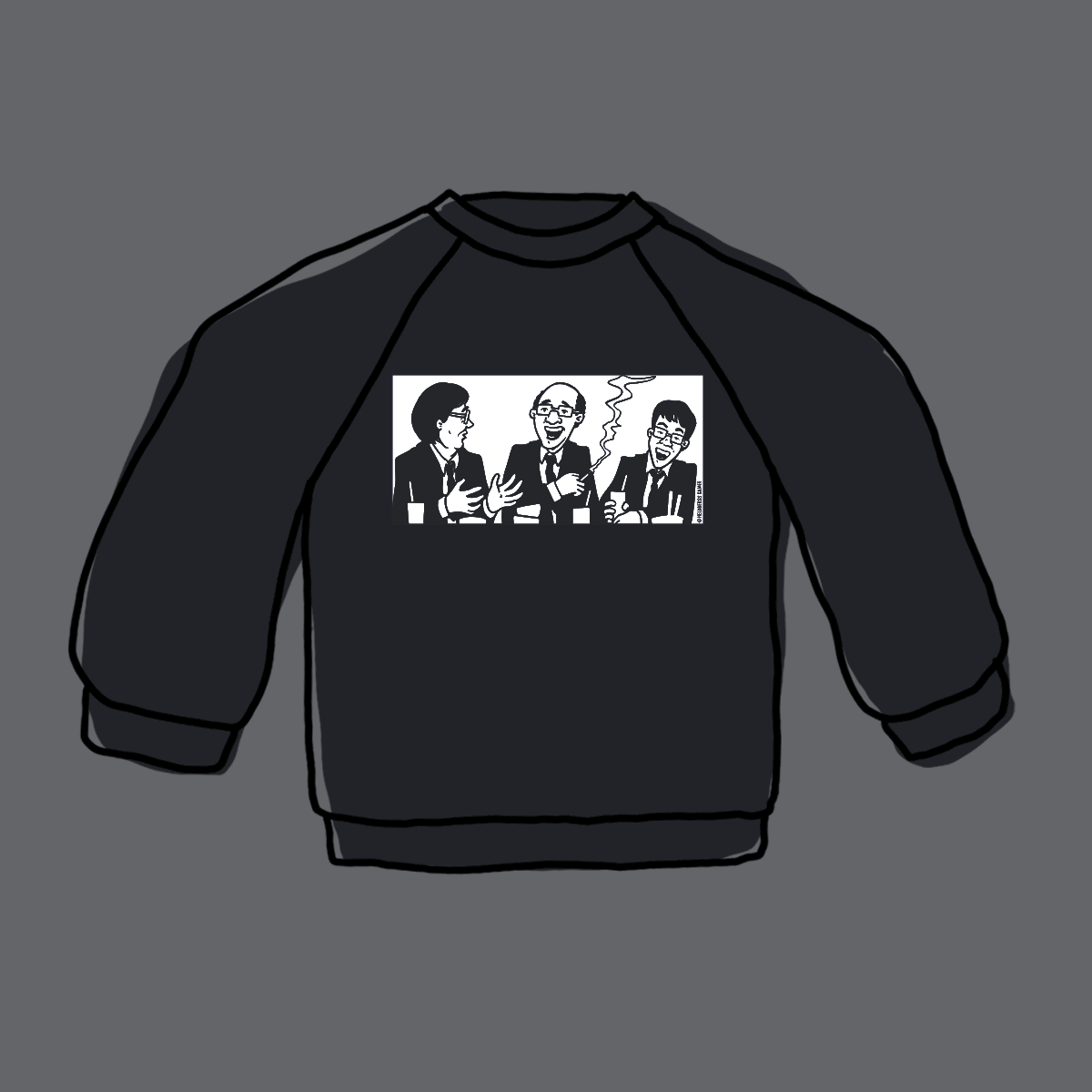 heldbergs-klamotten-salary-men-sweatshirt-schwarz-xl-bio-baumwolle image 4