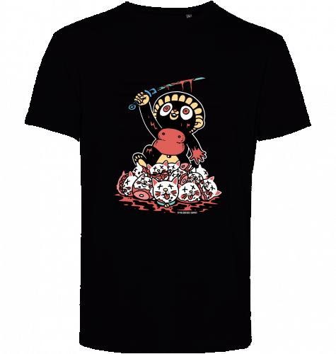 heldbergs-klamotten-killer-tanuki-t-shirt-bio-baumwolle image 7