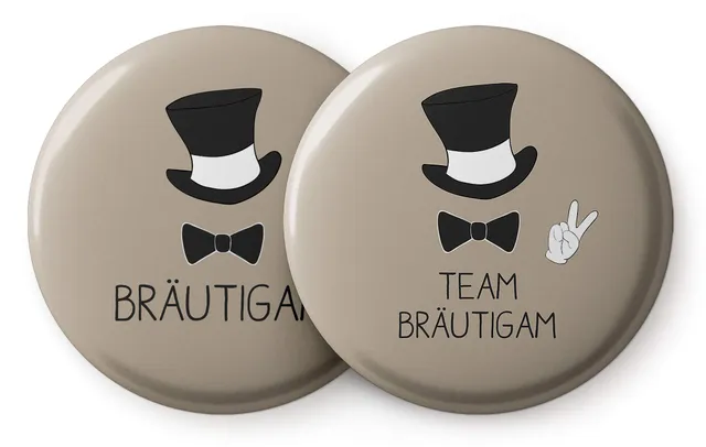 spielehelden-jga-m-nner-team-br-utigam-buttons-12er-56mm image 1