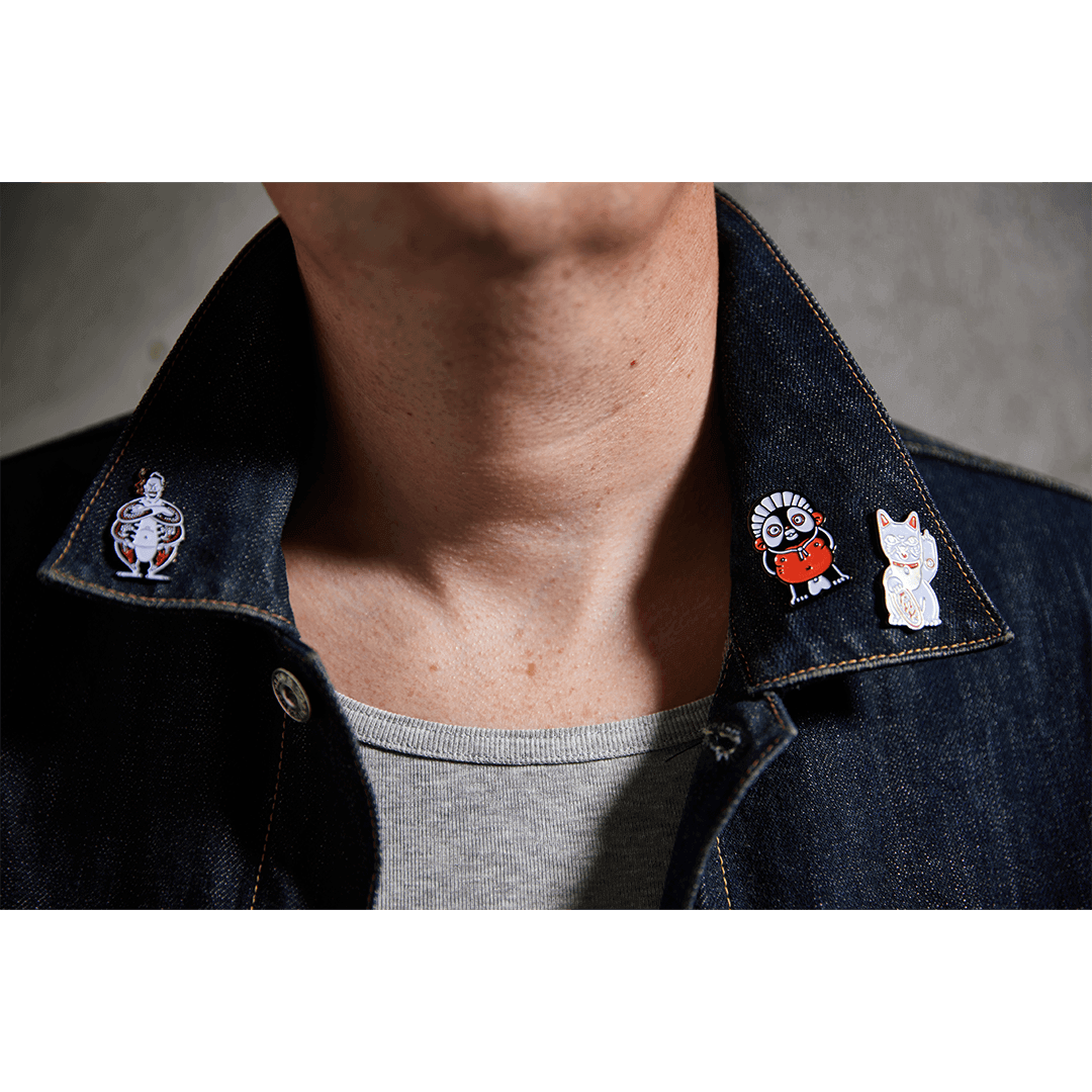heldbergs-tokyo-pins-emaille-pin-tanuki-sammel-anstecker image 2