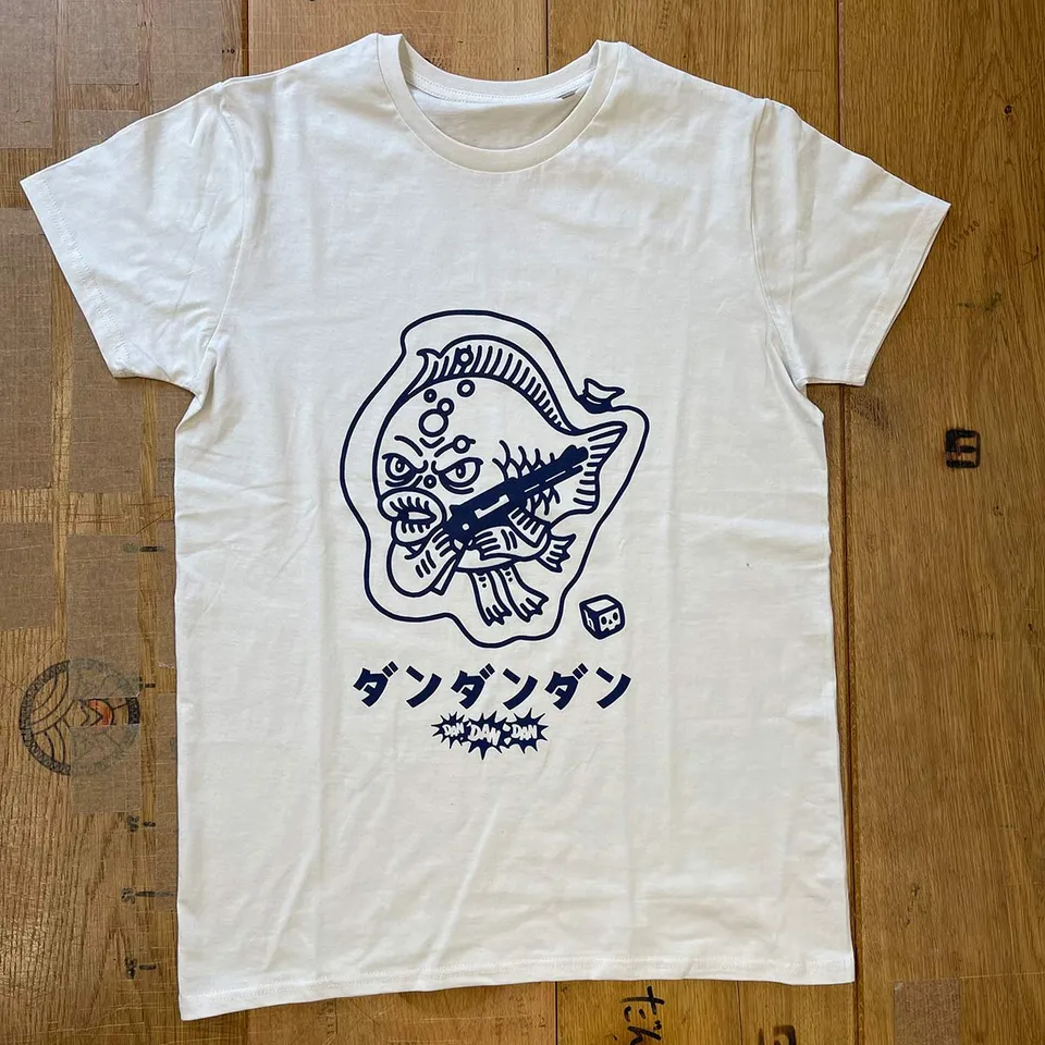 heldbergs-avenging-goldie-t-shirt-hellblau-bio-baumwolle image 1