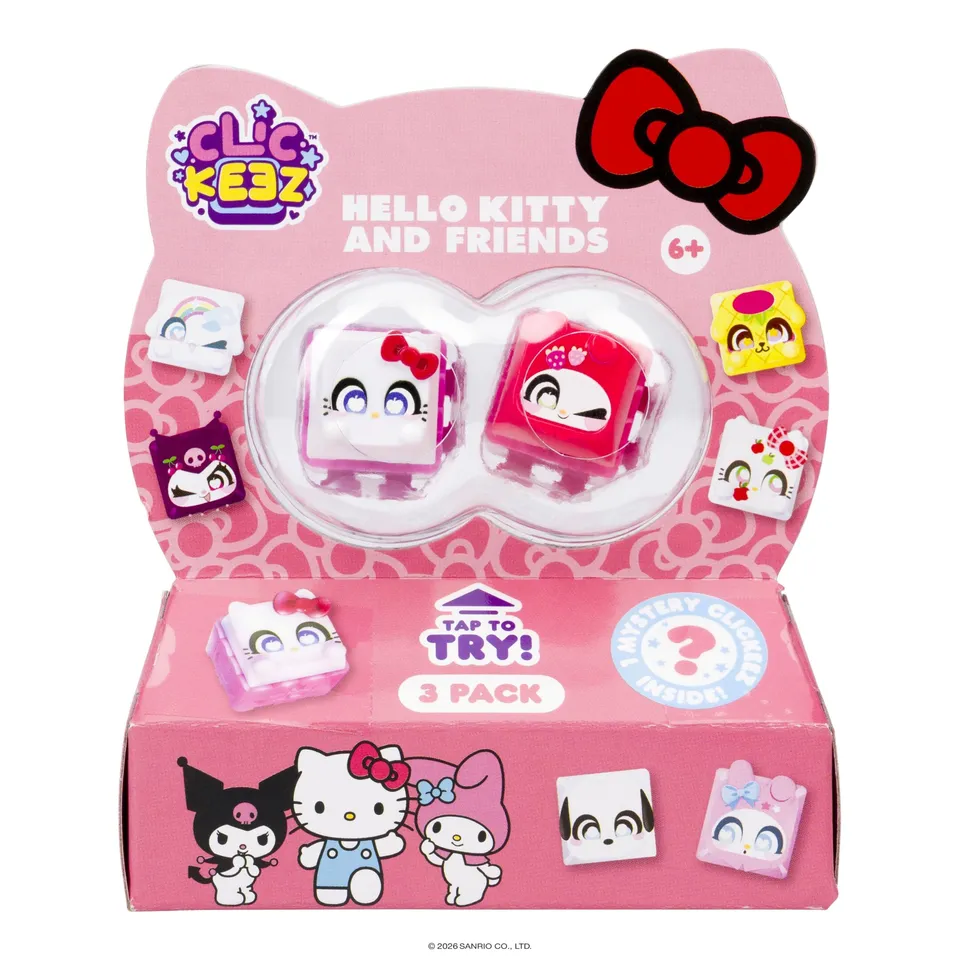 goliath-clickeez-hello-kitty-and-friends-3er-pack-keycaps-fidget image 1
