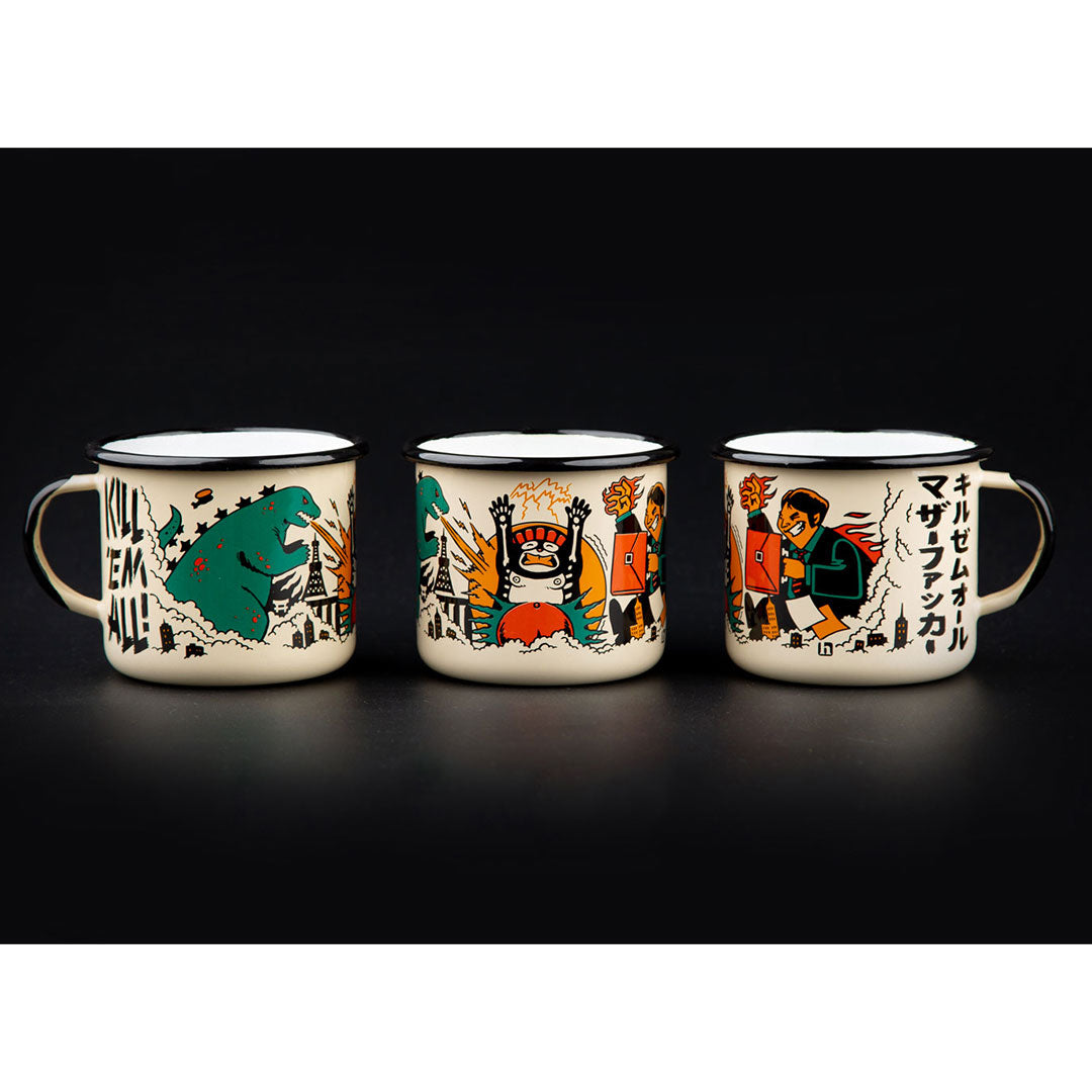 heldbergs-tassen-attack-on-tokyo-emailletasse-500-ml-kaiju image 4